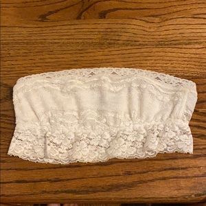 Free People bandeau lace bra